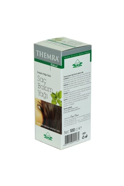 Themra Isırgan Yağı Özlü Saç Bakım Yağı 100 ml - 2