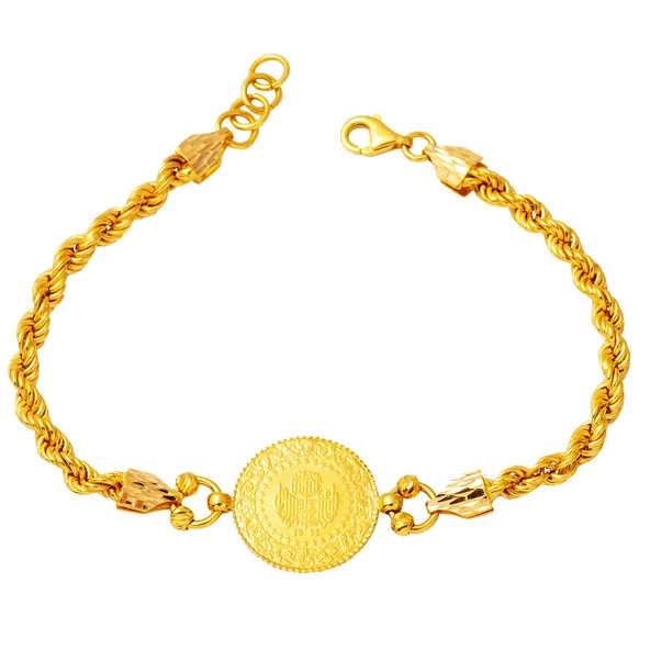 Çeyrek Altınlı 22 Ayar Bileklik ürün görseli 1