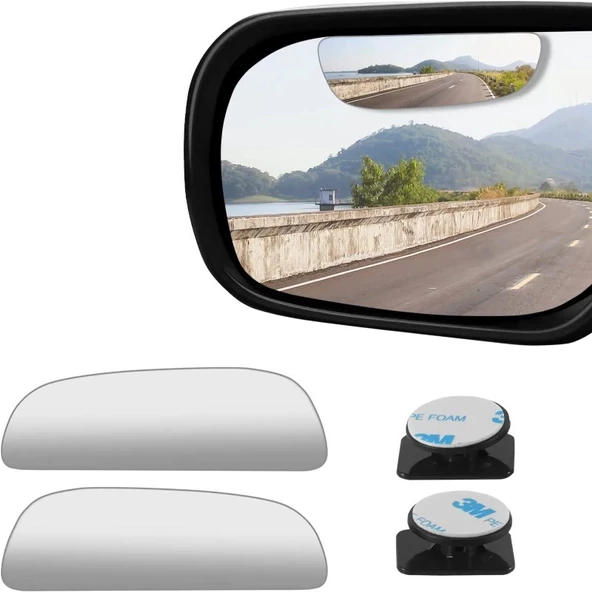 CARUB Ayna Kör Nokta Oynar 95x35mm Dikdörtgen 2li - Resim 3