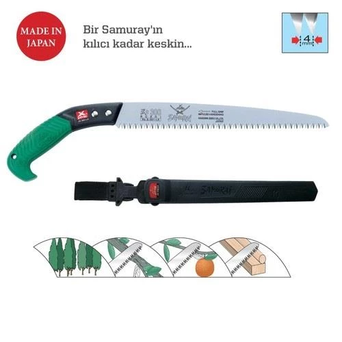 Samurai JS-270-LH Budama Testeresi 27 Cm Kılıflı