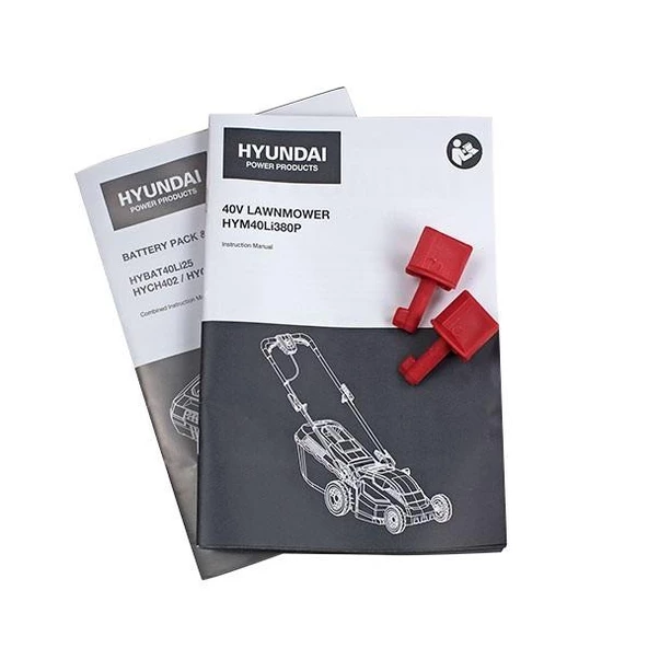 Hyundai HYM38LI Akülü Çim Biçme (Akü ve Şarj Cihazı Hariç) 38cm-40V - 7