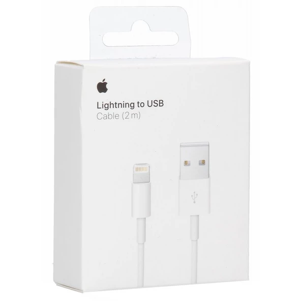 Apple iPhone 2 Metre Lightning USB Şarj Kablosu (MD819ZM/A)