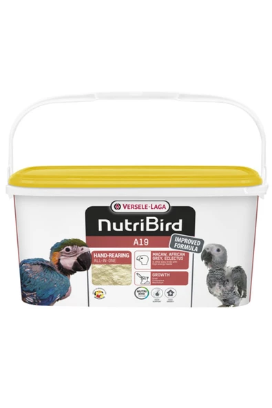 Nutribird A19 Elle Besleme Maması 100Gr Bölünmüş Ürün