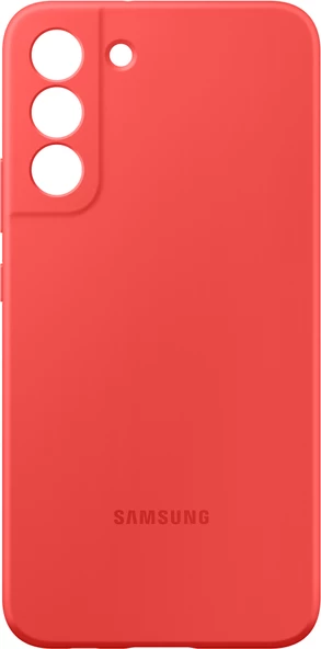 Samsung Galaxy S22+ Plus Silikon Kılıf, Kırmızı S22+ Silicone Cover EF-PS906 - 11