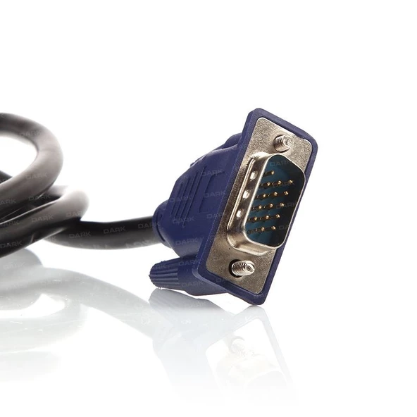 DARK 1.5m Ferrit Core EMI/RFI Filtreli VGA Kablo DK-CB-VGA150 - 3