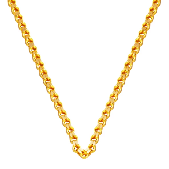 Güverse 14 Ayar Altın Zincir - 55 cm