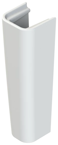 Turkuaz Cerastyle Duru Lavabo 60 40 cm ve Noura Kolon Uzun Ayak - 4