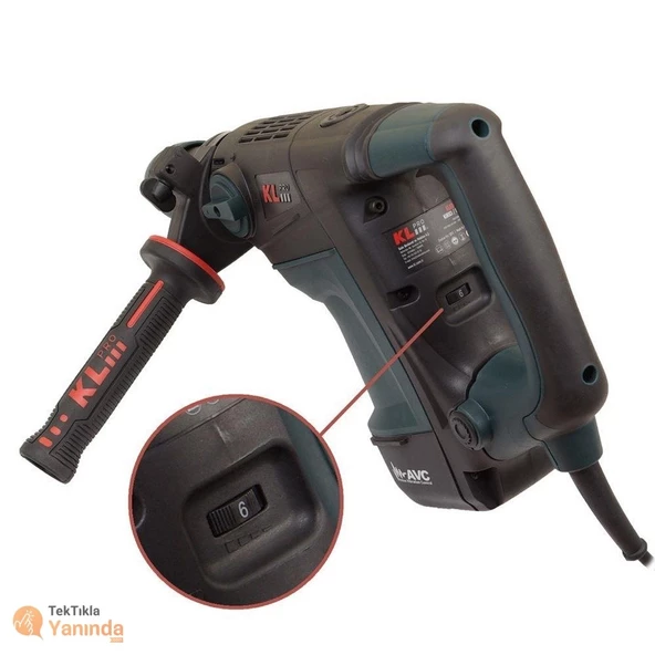 KLPRO KLKD610M 1100Watt 7J 5Kg Profesyonel SDS-Max Kırıcı/Delici - 3