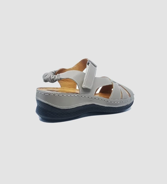 Janestt Kadın Hakiki Deri Sandalet 236-02-54 - 4