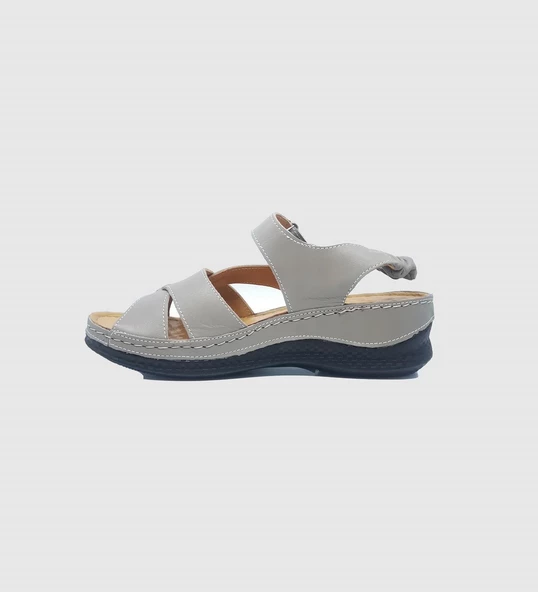 Janestt Kadın Hakiki Deri Sandalet 236-02-54 - 3