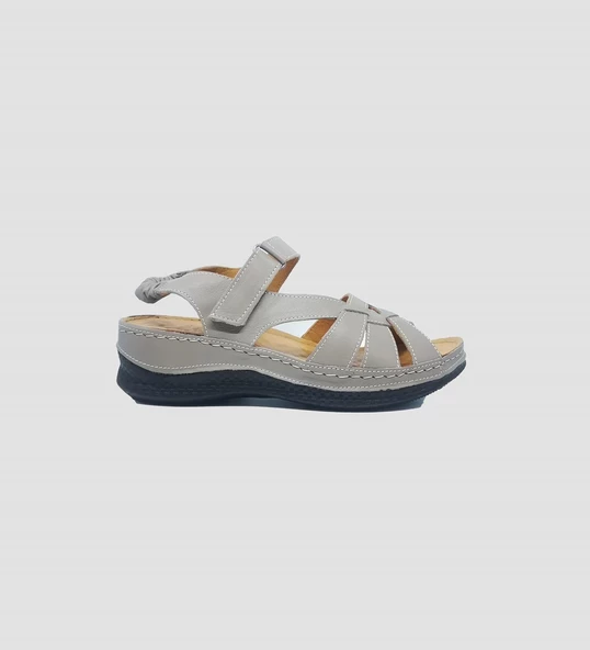 Janestt Kadın Hakiki Deri Sandalet 236-02-54