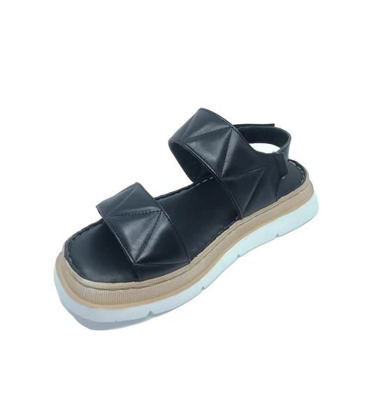 Janestt Kadın Hakiki Deri Confort Sandalet 434-2711 - 4