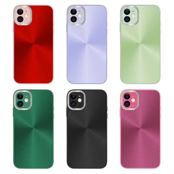 Apple iPhone 11 Kılıf Kamera Korumalı Sert Zore Desa Kılıf - Resim 8