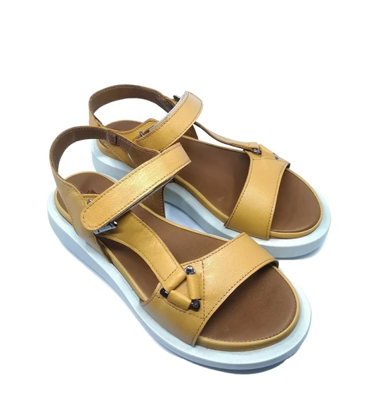 Janestt Kadın Hakiki Deri Sandalet 435-AL-11 - 6