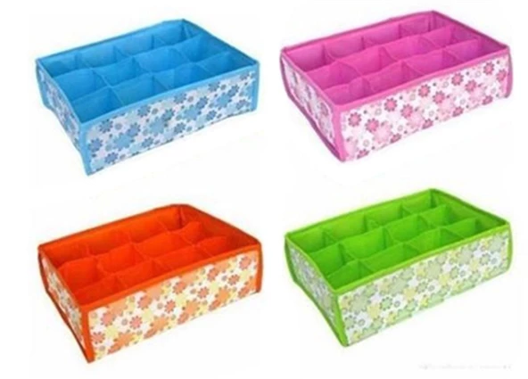 Pratik Çekmece Organizer 12 Bölmeli 31 x 25 x 12 cm Asorti - 2