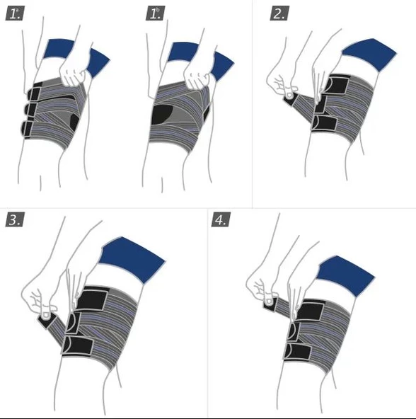 Actimove Powermotion Thigh Support - Üst Baldırlık - 5