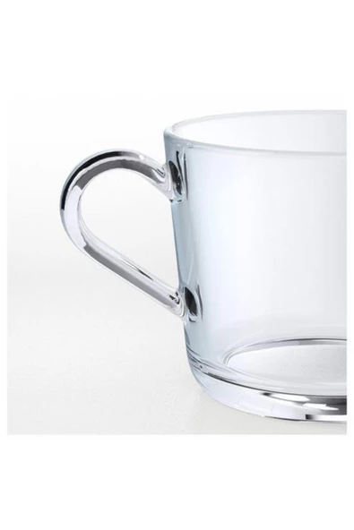 IKEA 365+ Cam Kupa 24 Cl Çay Kahve Fincanı - 3