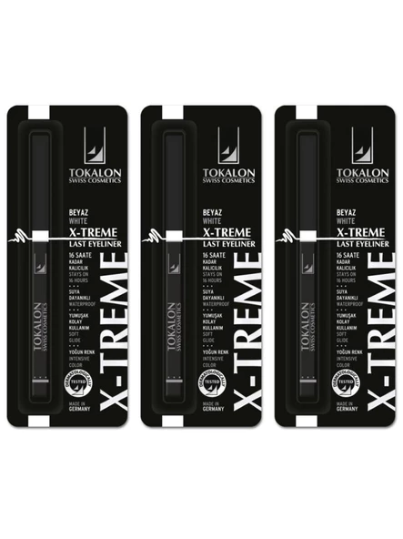 Tokalon Asansörlü Göz Kalemi 3 Adet Beyaz