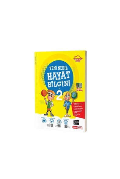 Kırmızı Beyaz 2. Sınıf Yeni Nesil Hayat Bilgini