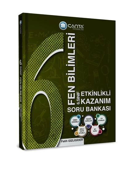 Çanta Yayınları 6.Sınıf Fen Bilimleri Etkinlikli Kazanım Soru Bankası
