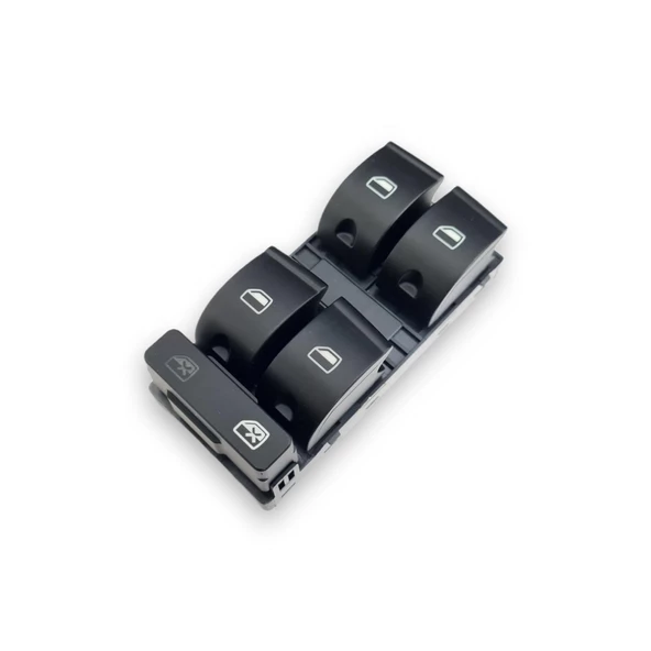 Audi A4 2005-2008 Sol Ön Kapı Cam Açma Düğmesi Takımı 8E0959851B