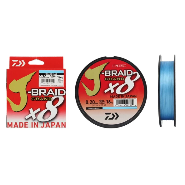 Daiwa JB Grand 8B 270 M 0,20 MM  Blue İp Misina