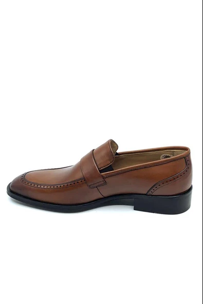 Fosco 8532 Erkek Bağcıksız Hakiki Deri Klasik Ayakkabı - 6
