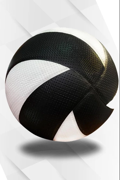 8 Panel Yarı Profesyonel Mikrofiber Yumuşak Dokunuş Kaymaz Yüzey 5 Numara Voleybol Topu - 3