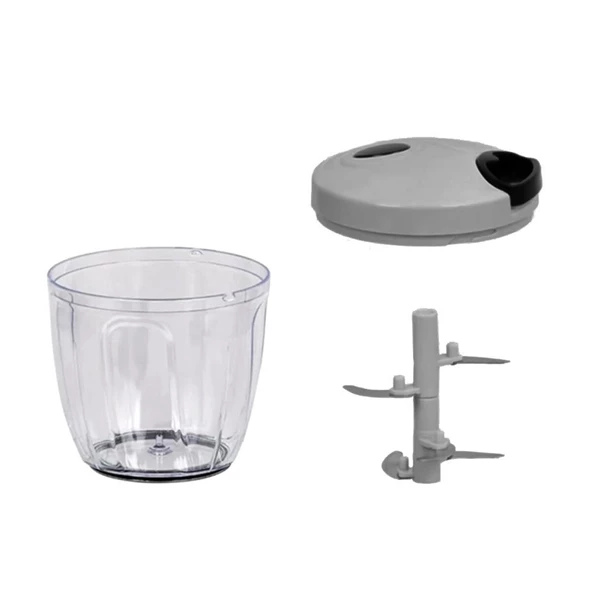 İpli El Robotu Pratik 5 Bıçaklı Rondo Paslanmaz - Resim 5