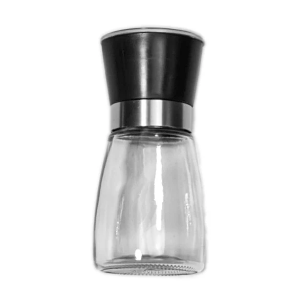 Cam Tuz Baharat Değirmeni Öğütücü Tuzluk Baharatlık - 5