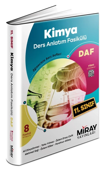 Miray 2024 11. Sınıf Kimya Ders Anlatım Fasikülleri