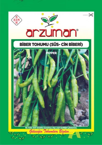 SÜS CİN BİBERİ (AŞAĞI BAKAN ACAR) TOHUMU 5 GR