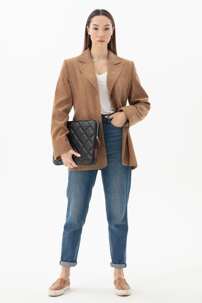 Macbook Kapitone Kılıf Deri 13.3'' ve 14'' inç 8683255011278 - 6