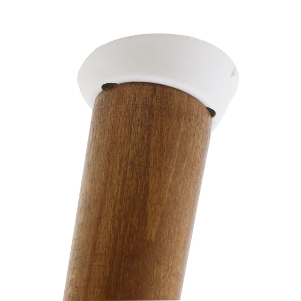 Mobilya Masa Sehpa Ayağı Bağlantı Aparatı Açılı Dereceli Ayak Tabanı Beyaz (4 ADET) - 9