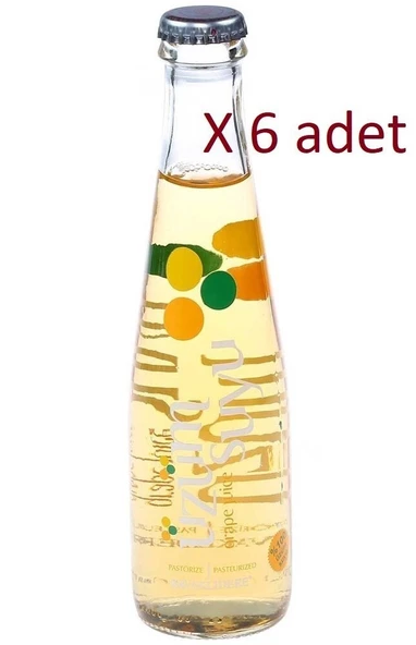Kavaklıdere Beyaz Üzüm Suyu - 200 ml x 6 Adet