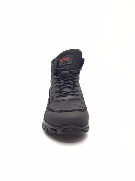 Scootland 14271 Erkek Kamuflaj Siyah Spor Bot - 5