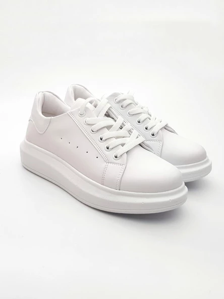 Goldstep 1145 Kadın Bağcıklı Kalın Taban Sneaker Ayakkabı - 3