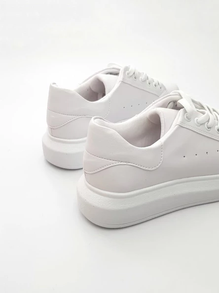 Goldstep 1145 Kadın Bağcıklı Kalın Taban Sneaker Ayakkabı - 6