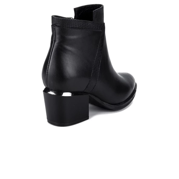 Venüs 2128242K Kadın Deri Kalın Topuk Bot - 6