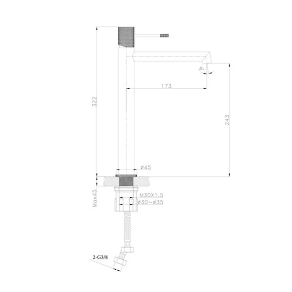 FM-2221 Krom Lavabo Bataryası FM-2221 - 2