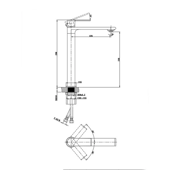 FM-2321 Krom Lavabo Bataryası FM-2321 - 2