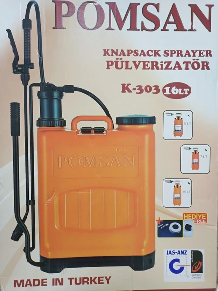 Pomsan İlaçlama Pompası  | 16 Litre