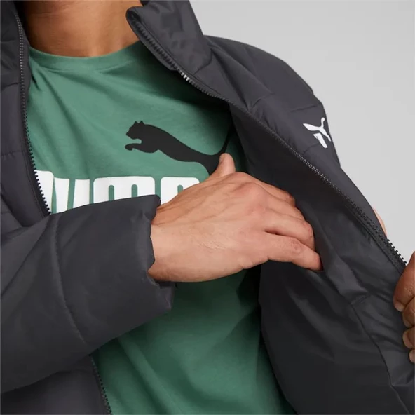 Puma Essentials Padded Erkek Siyah Ceket Mont 84934901 - 4