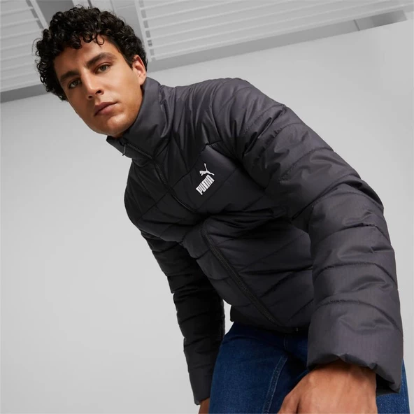 Puma Essentials Padded Erkek Siyah Ceket Mont 84934901