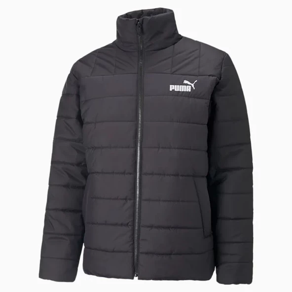 Puma Essentials Padded Erkek Siyah Ceket Mont 84934901 - 5