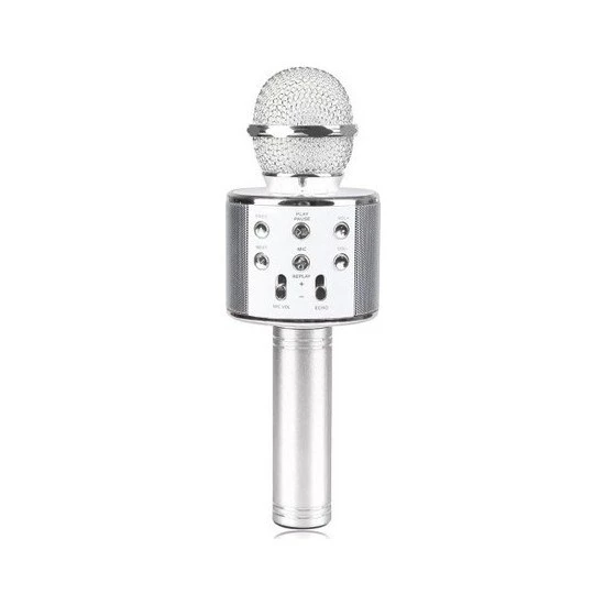 C-8501 Sihirli Bluetooth Karaoke Mikrofon Usb Kart Girişi Türkçe Seslendirmeli - 9