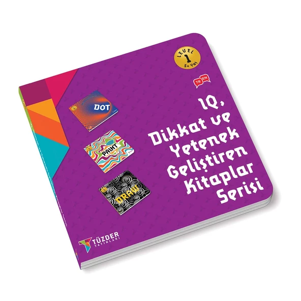 9Lu Set 5+ Yaş (Level 1-2-3) / IQ Dikkat Ve Yetenek Geliştiren Kitaplar Serisi - 2