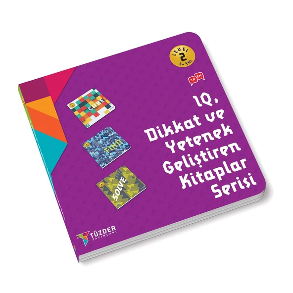 9Lu Set 5+ Yaş (Level 1-2-3) / IQ Dikkat Ve Yetenek Geliştiren Kitaplar Serisi - 3