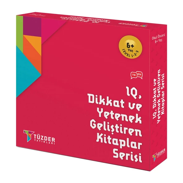 9Lu Set 6+ Yaş (Level 1-2-3)  IQ Dikkat Ve Yetenek Geliştiren Kitaplar Serisi ürün görseli 1