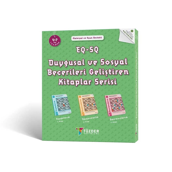 Duygusal ve Sosyal Becerileri Geliştiren Kitaplar Seti (4-7 Yaş)